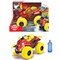 Dickie Toys: Flaming Fire Monster Truck – Red 9.8" Light & Sound Toy Vehicle, Steam Effect, Large Rubber Tires & Suspension, Glowing Eyes, Kids 3+